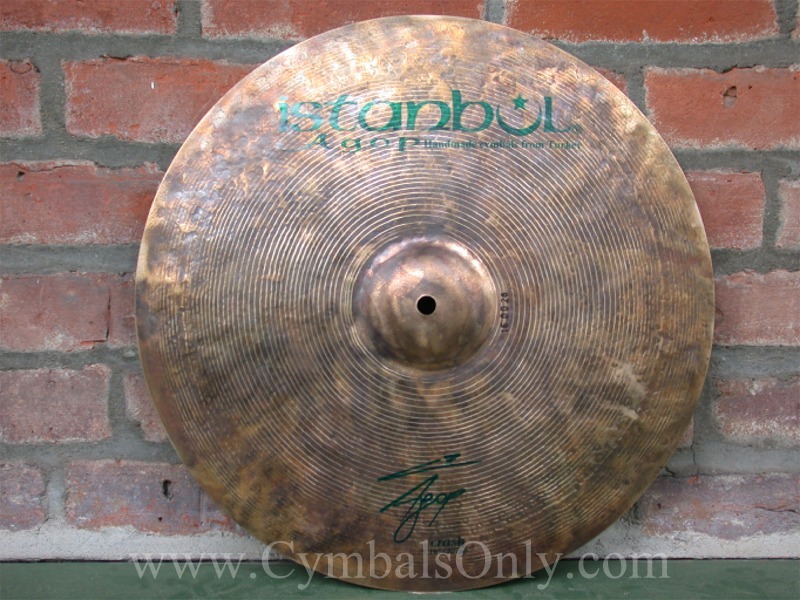 CymbalsOnly.com Istanbul AGOP Signature Crash